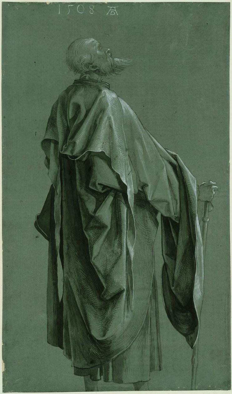 Stehender Apostel (Paulus oder Jakobus major) von Albrecht Dürer