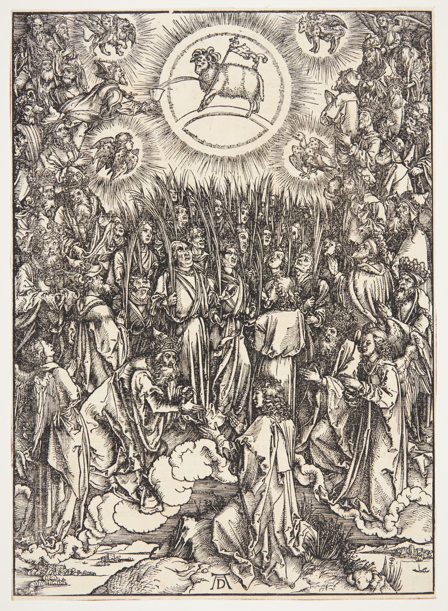 Die Anbetung des Lammes von Albrecht Dürer