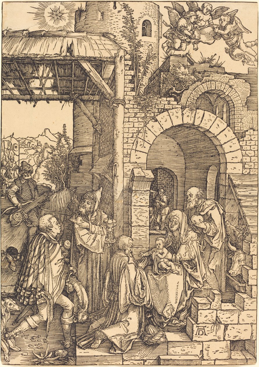 Die Anbetung der Könige von Albrecht Dürer