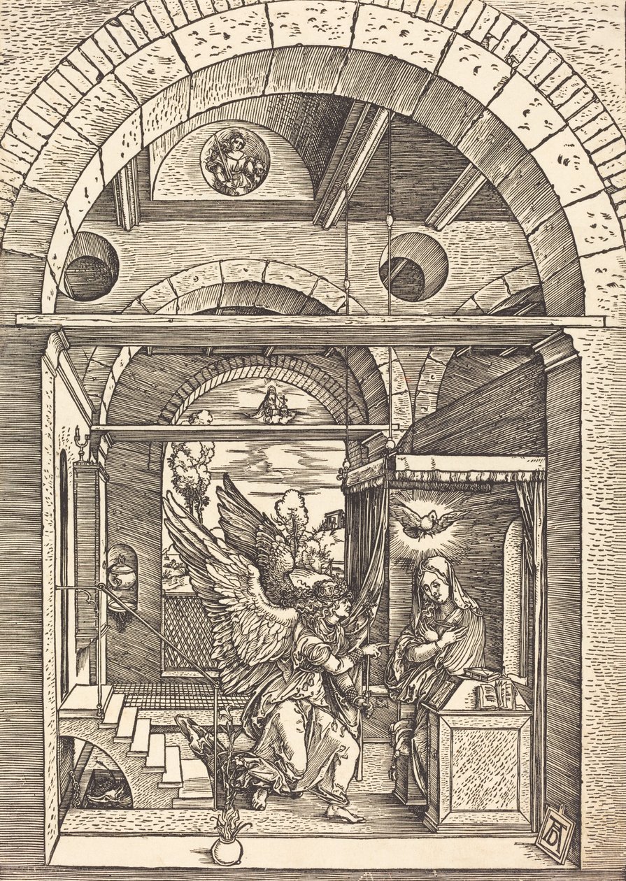 Die Verkündigung, ca. 1502-1504 von Albrecht Dürer