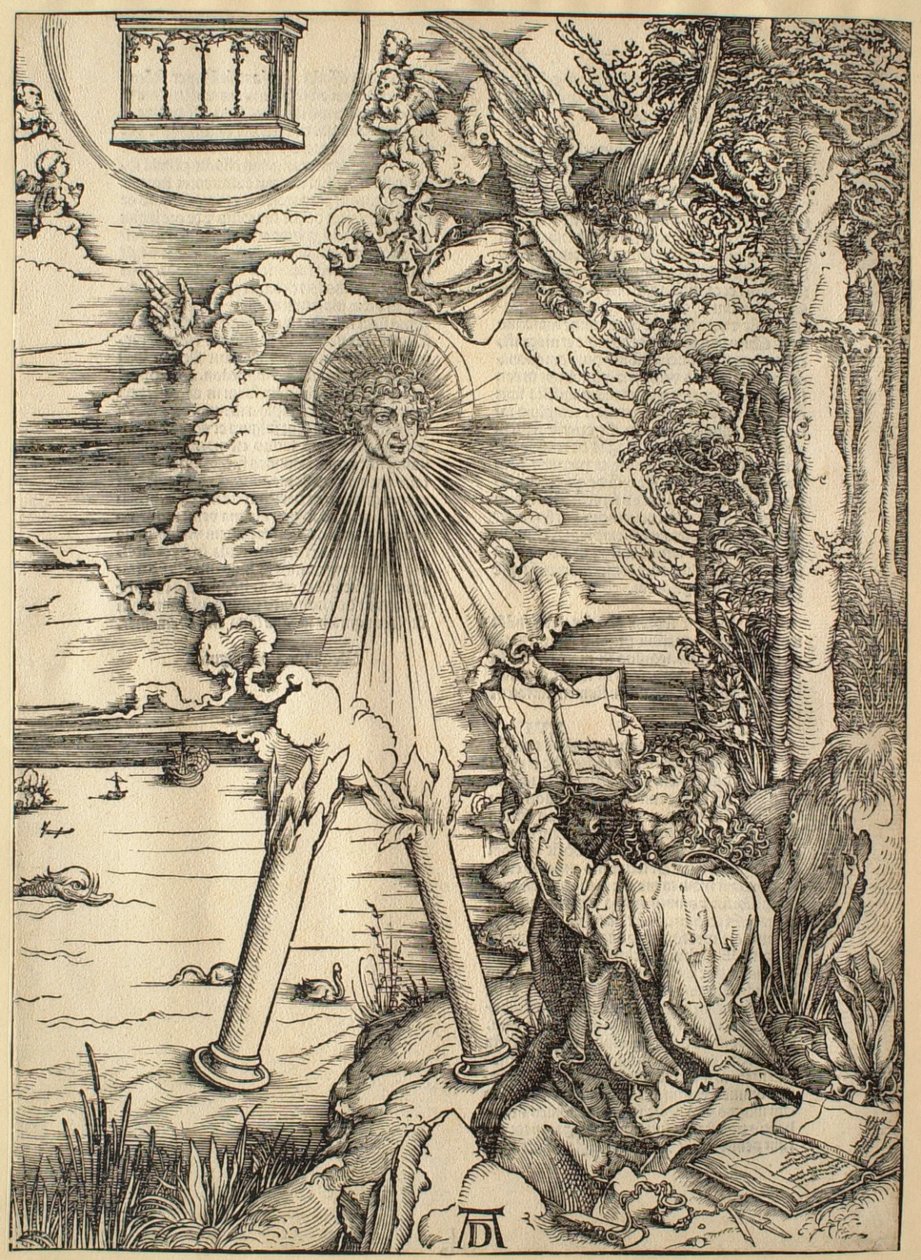 Die Apokalypse: Johannes verschlingt das Buch von Albrecht Dürer
