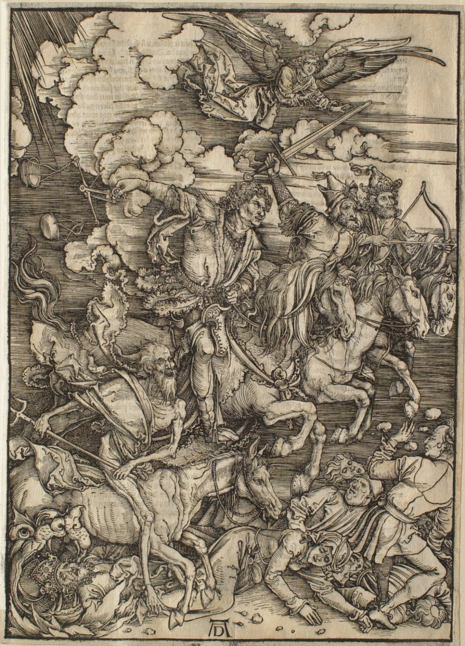Die Apokalypse: Die vier Reiter von Albrecht Dürer