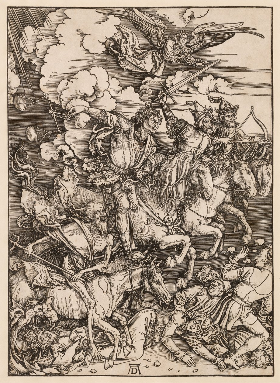 Die Apokalypse: Die vier Reiter von Albrecht Dürer