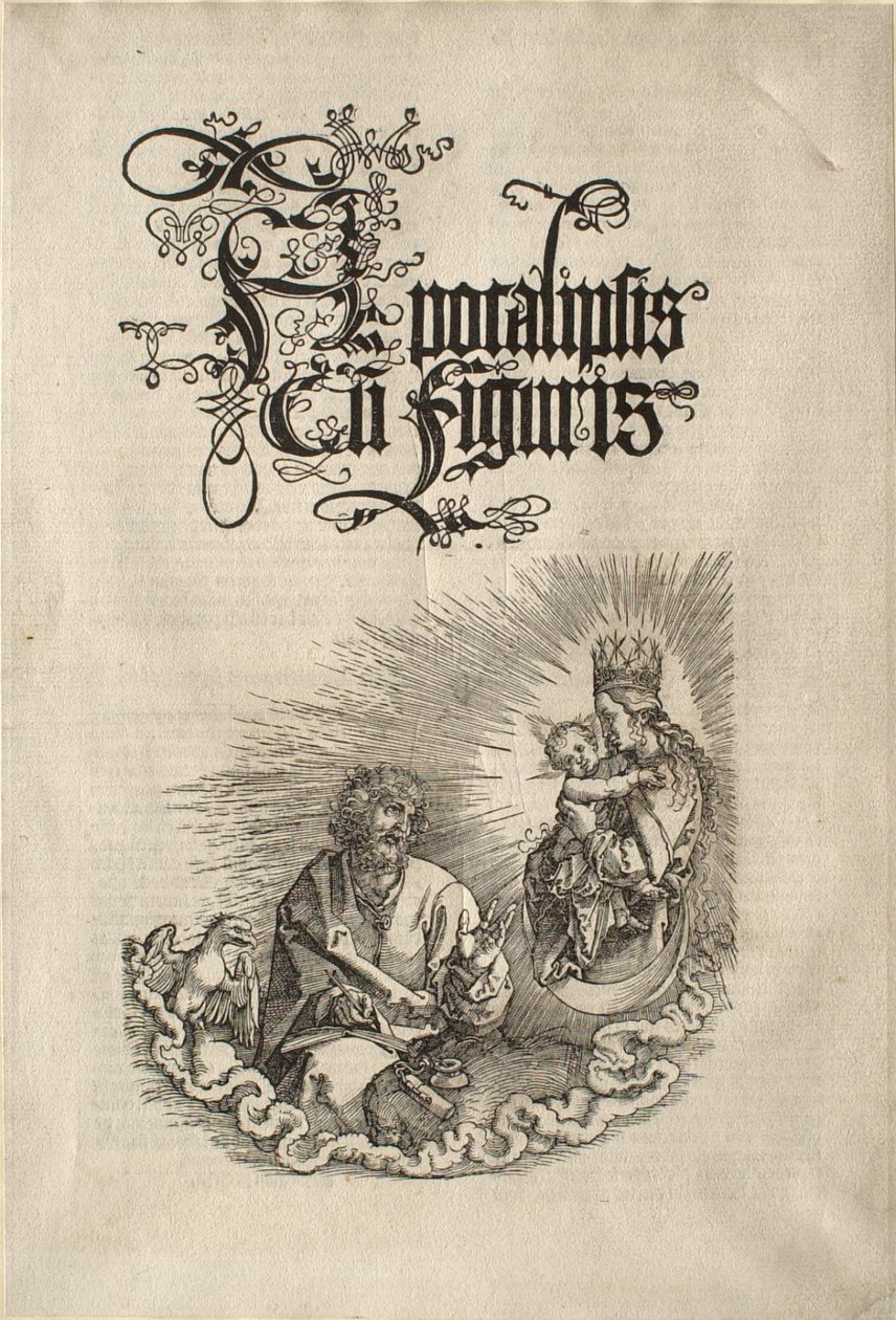 Die Apokalypse: Die Jungfrau erscheint dem heiligen Johannes von Albrecht Dürer