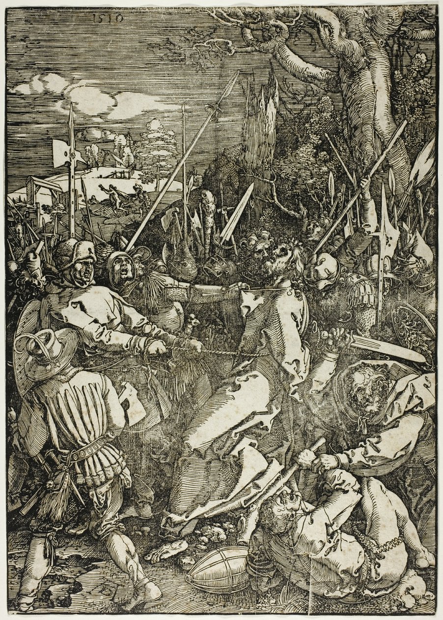 Der Verrat Christi, aus Die große Passion von Albrecht Dürer