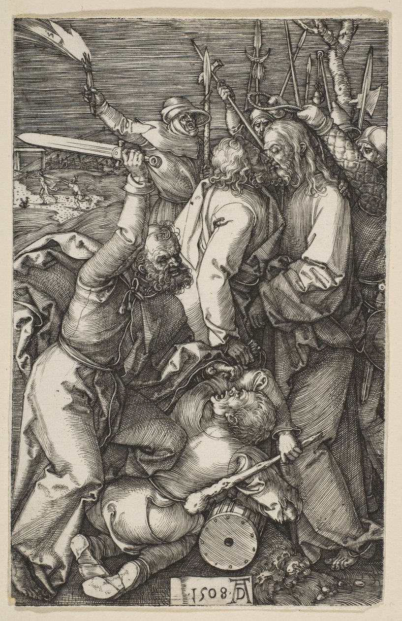 Der Verrat Christi, aus Die Passion, 1508 von Albrecht Dürer