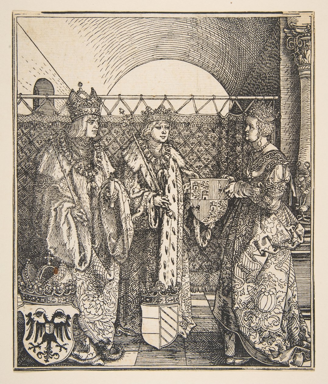 Die Verlobung von Philipp und Johanna von Albrecht Dürer