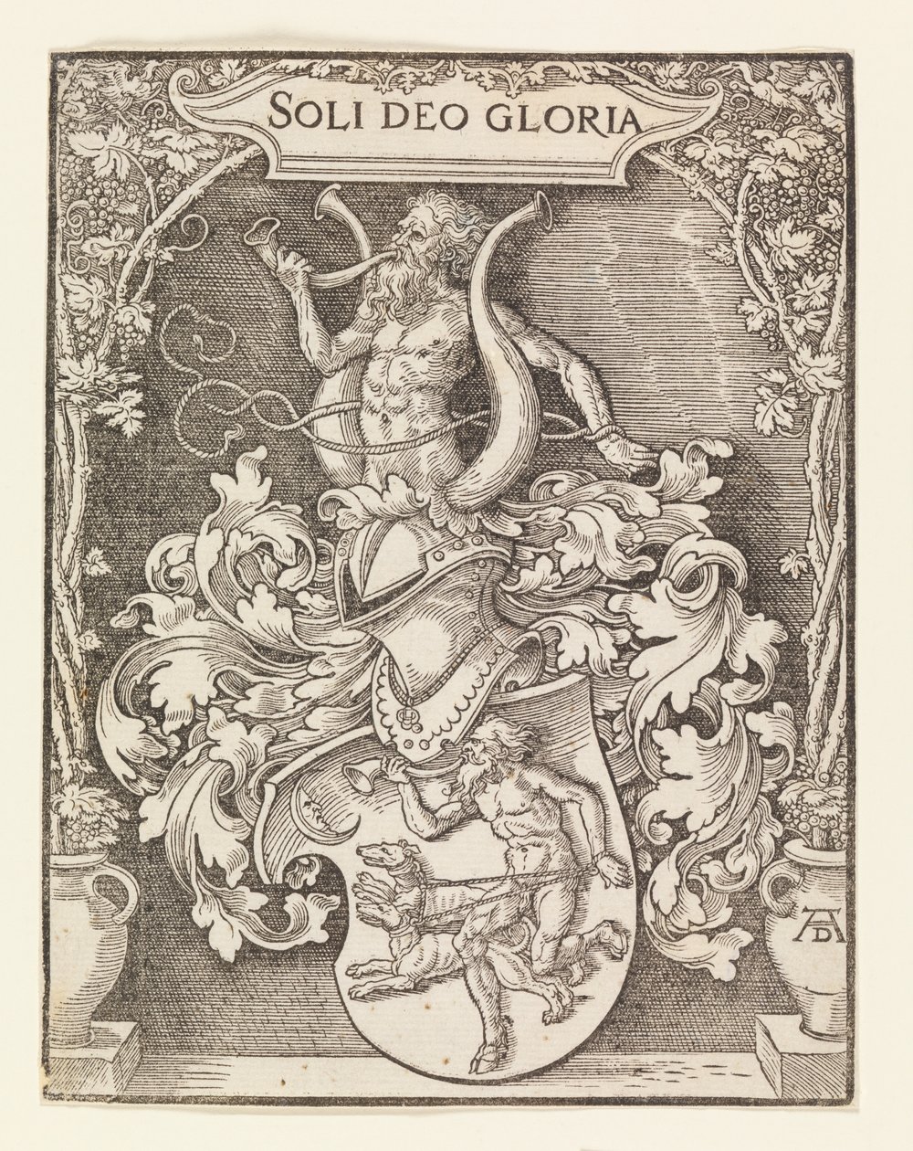 Das Wappen von Tschertie von Albrecht Dürer
