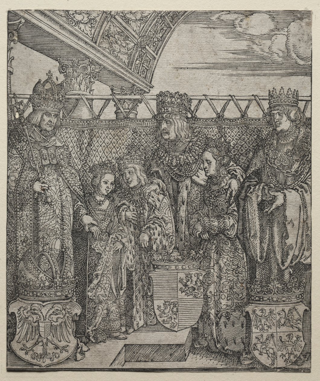 Der Kongress der Fürsten in Wien, 1512-1515 von Albrecht Dürer