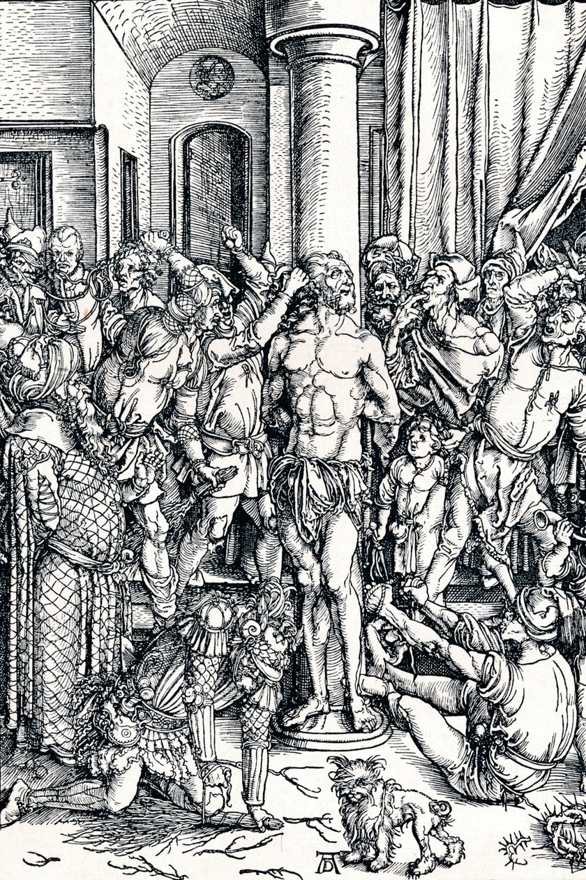 Die Geißelung Christi, 1498 1906 von Albrecht Dürer