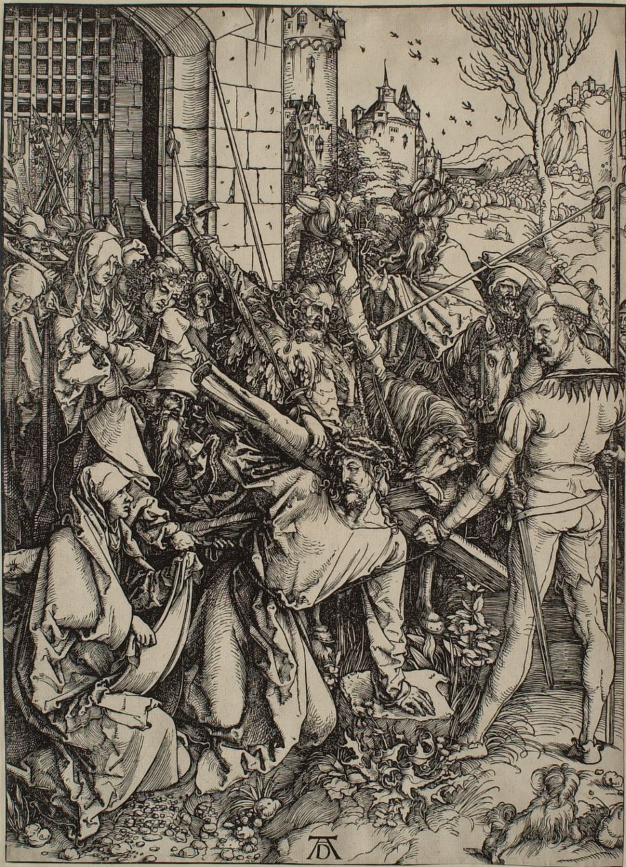 Die große Passion: Christus trägt das Kreuz von Albrecht Dürer