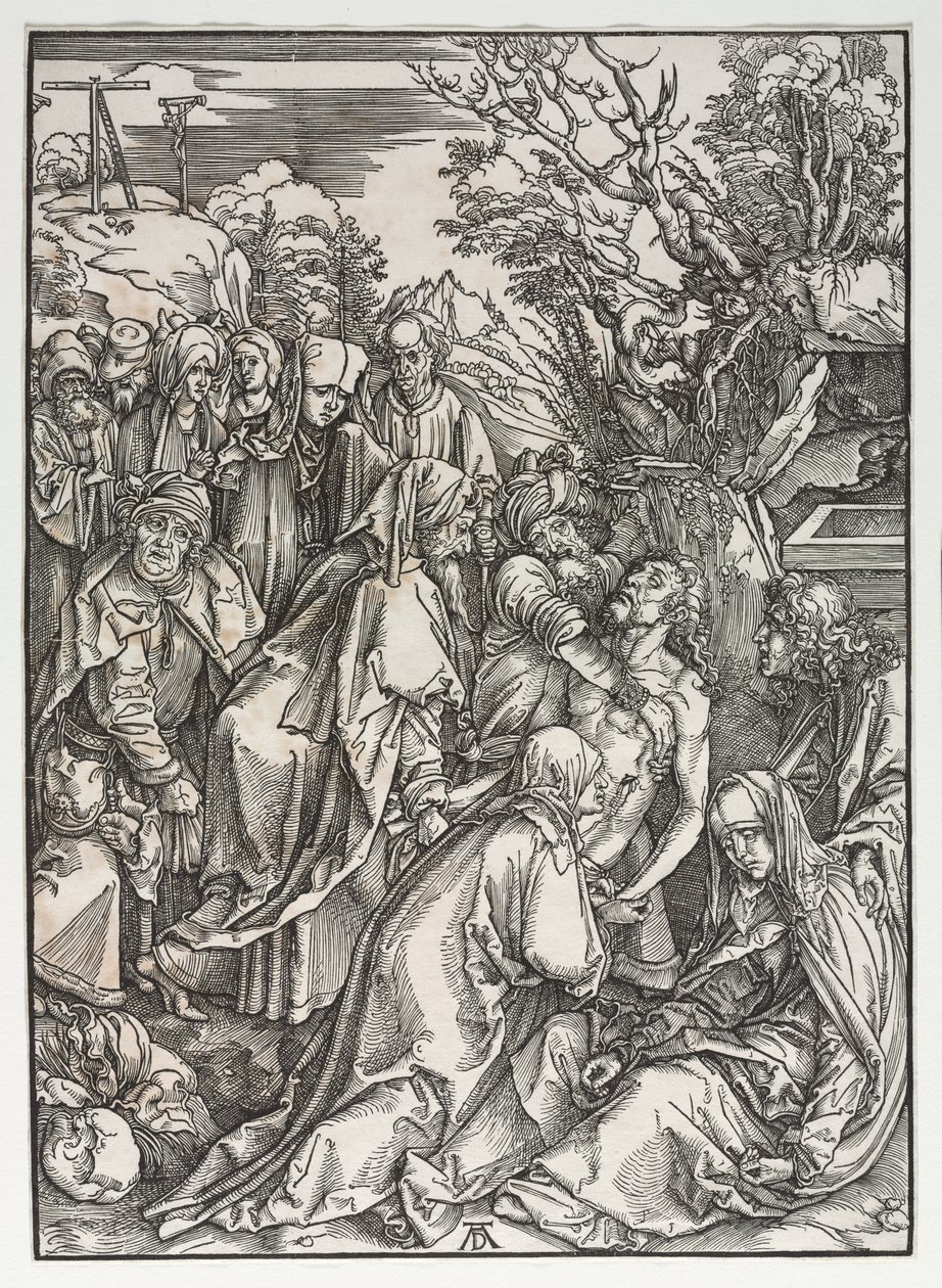 Die Große Passion: Die Kreuzabnahme von Albrecht Dürer