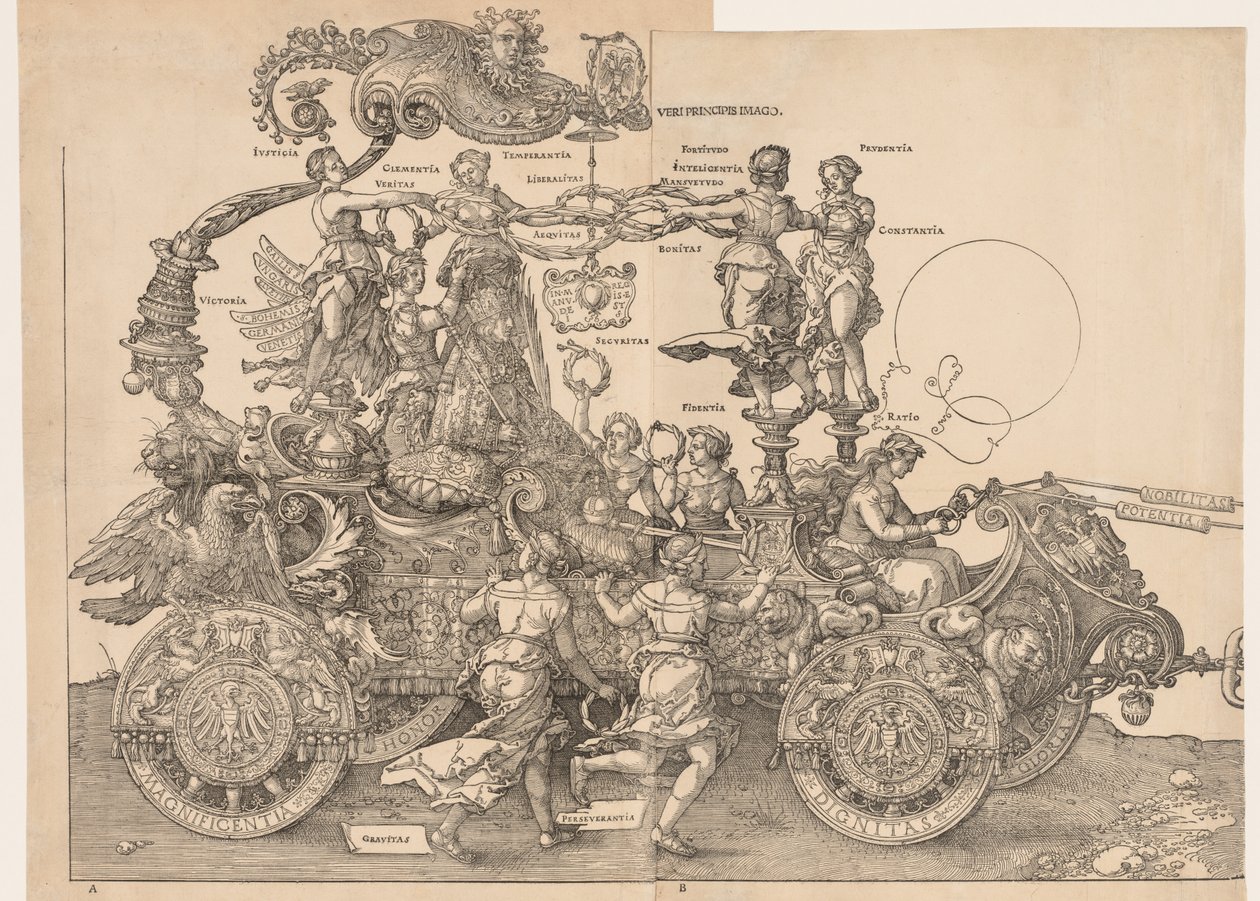 Der große Triumphwagen von Kaiser Maximilian von Albrecht Dürer