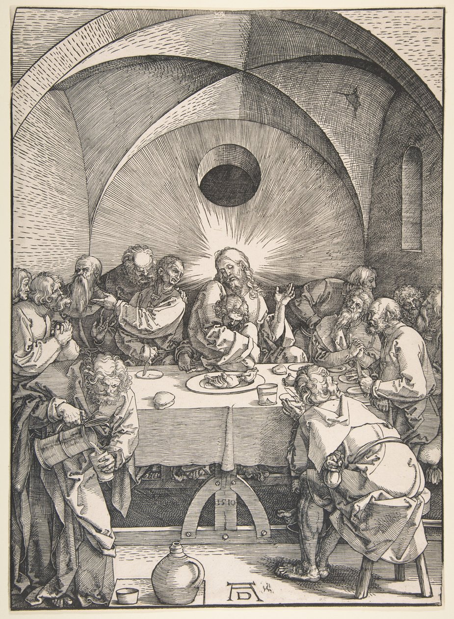 Das letzte Abendmahl von Albrecht Dürer
