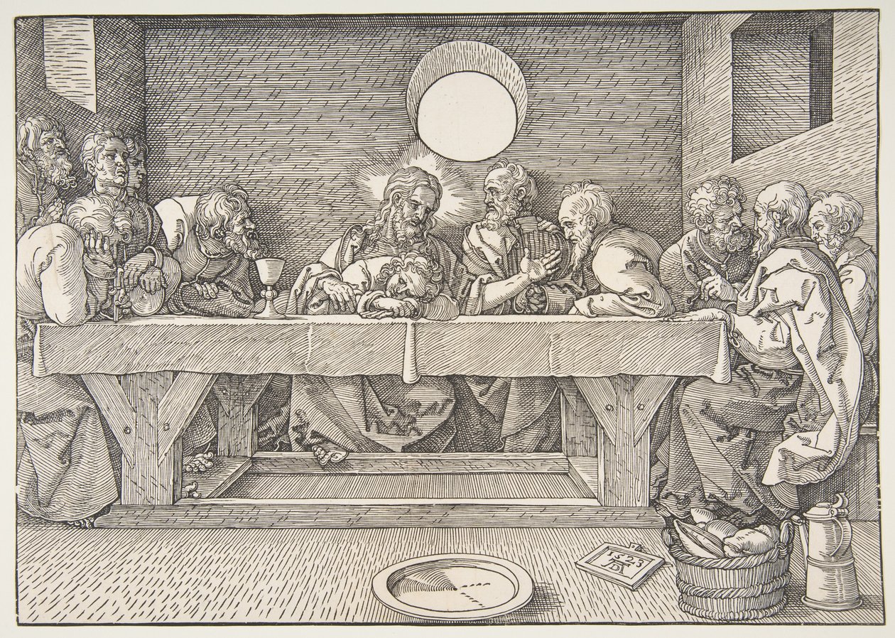 Das letzte Abendmahl von Albrecht Dürer