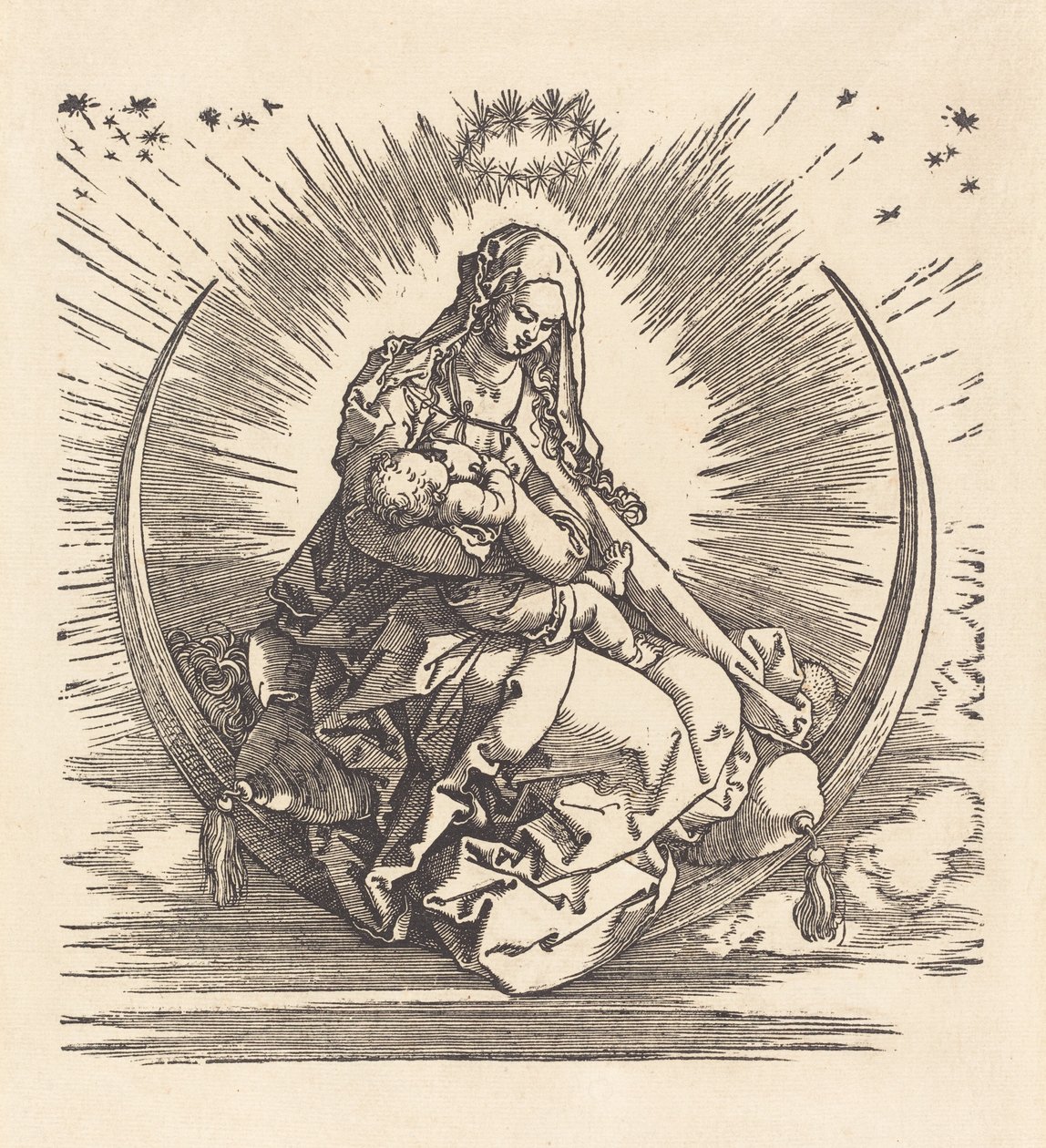 Die Madonna auf der Mondsichel, 1510-1511 von Albrecht Dürer