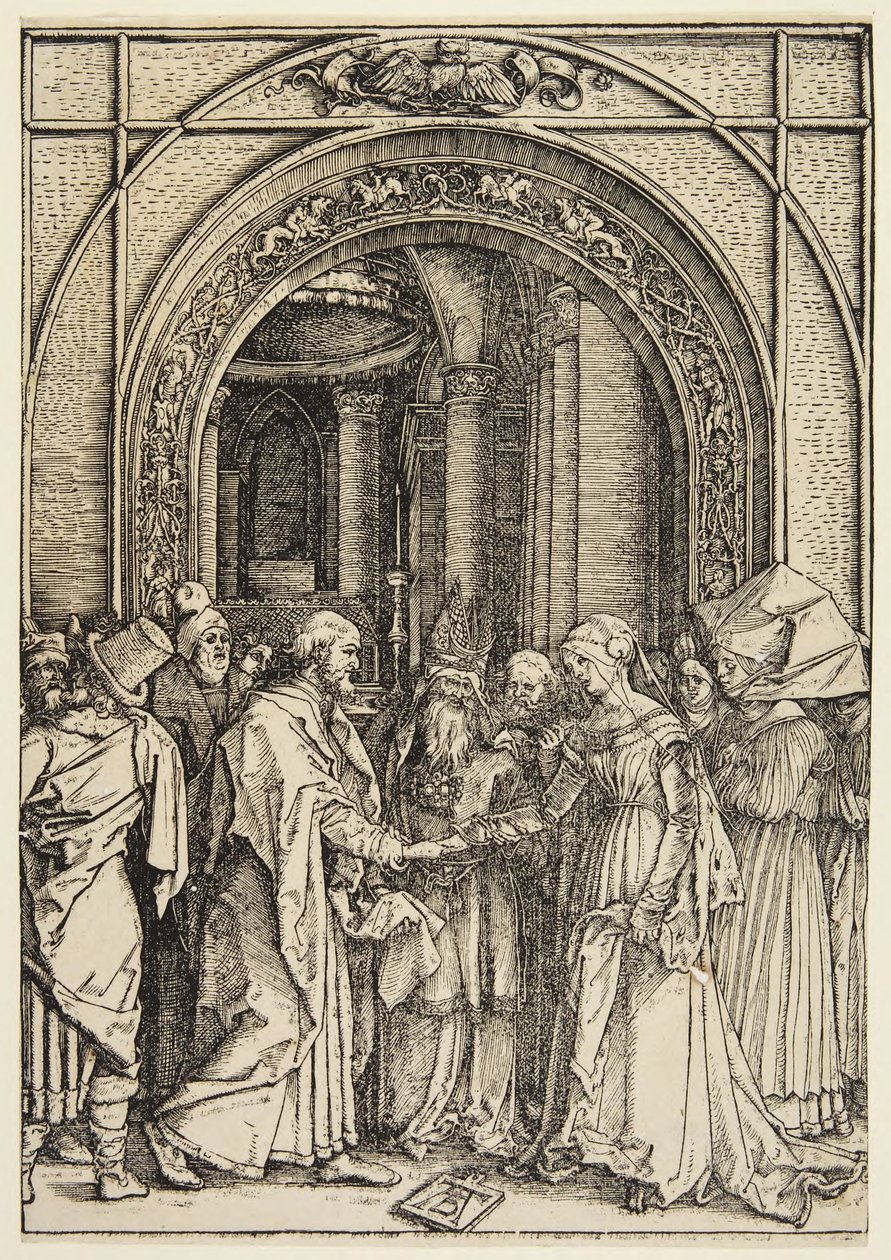 Die Vermählung der Jungfrau von Albrecht Dürer
