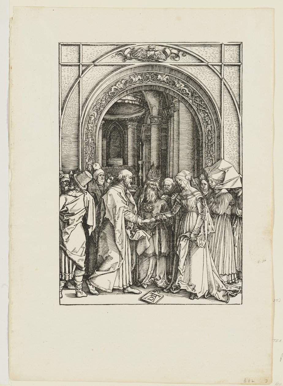 Die Vermählung der Jungfrau von Albrecht Dürer