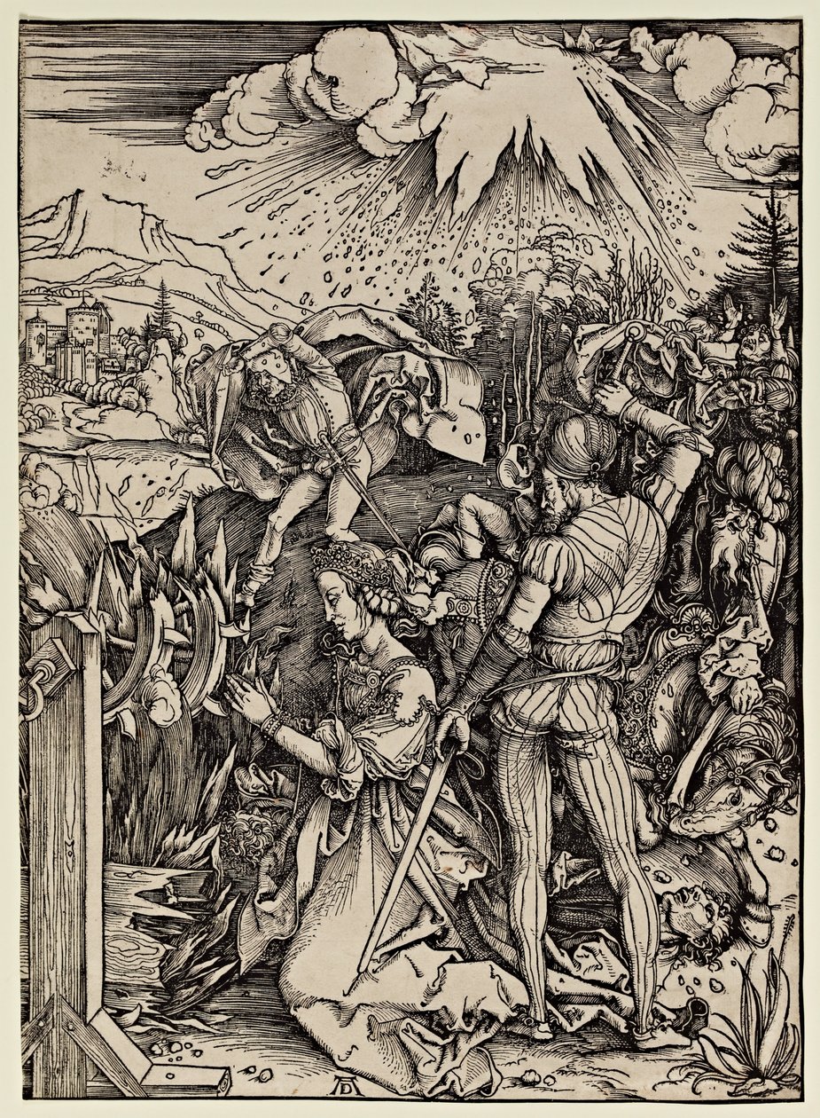 Das Martyrium der Heiligen Katharina von Alexandria von Albrecht Dürer