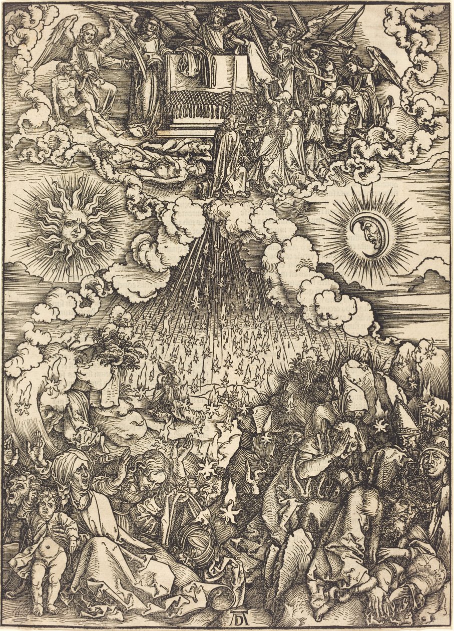 Die Öffnung des fünften und sechsten Siegels von Albrecht Dürer