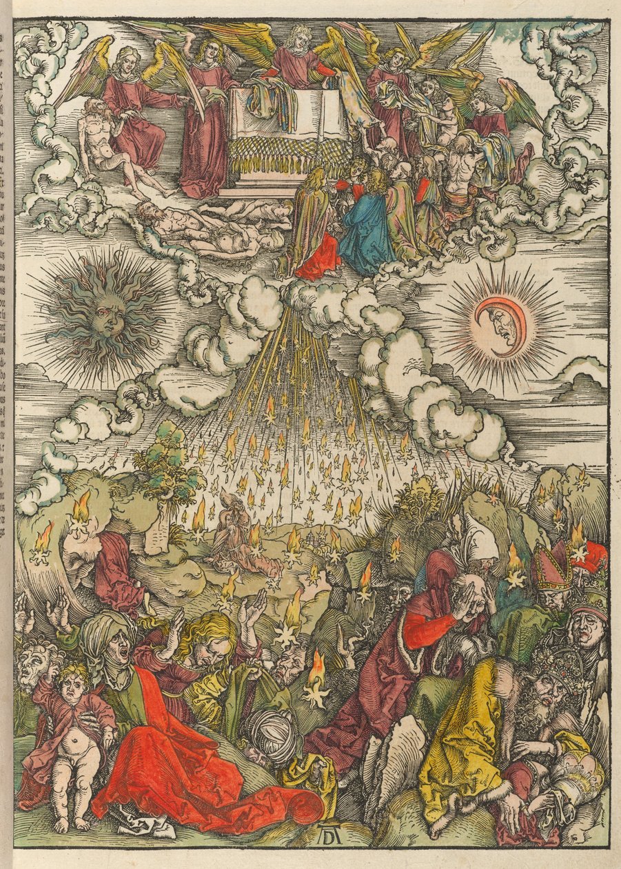 Die Öffnung des fünften und sechsten Siegels von Albrecht Dürer
