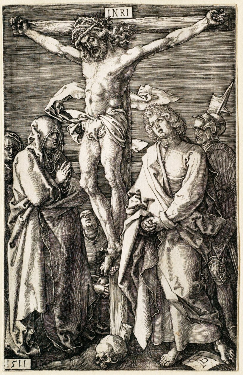 Die Passion: Christus am Kreuz von Albrecht Dürer
