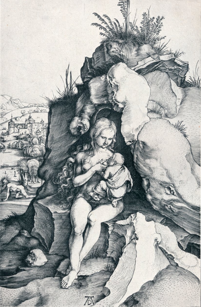 Die Buße des Heiligen Johannes Chrysostomus von Albrecht Dürer