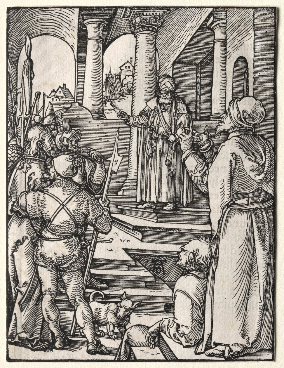 Die Kleine Passion: Christus vor Pilatus von Albrecht Dürer