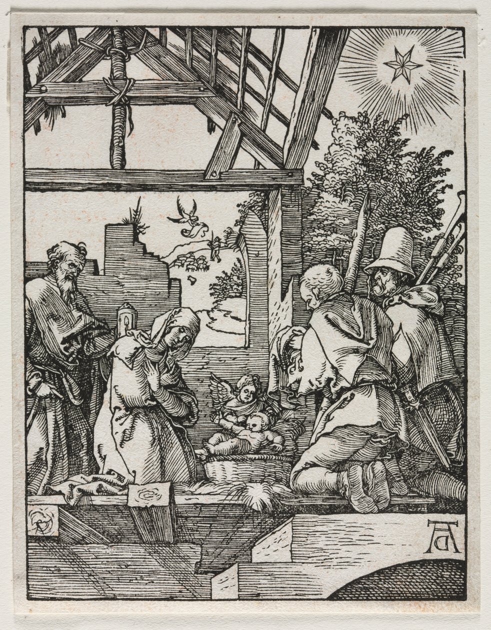 Die Kleine Passion: Die Geburt Christi von Albrecht Dürer