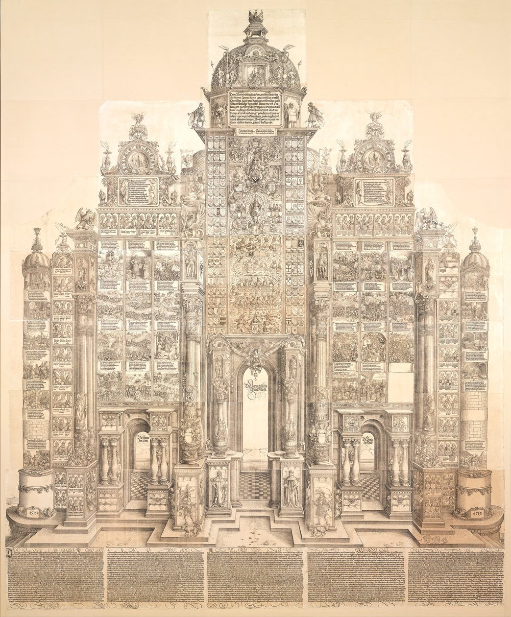 Der Triumphbogen von Kaiser Maximilian I. von Albrecht Dürer