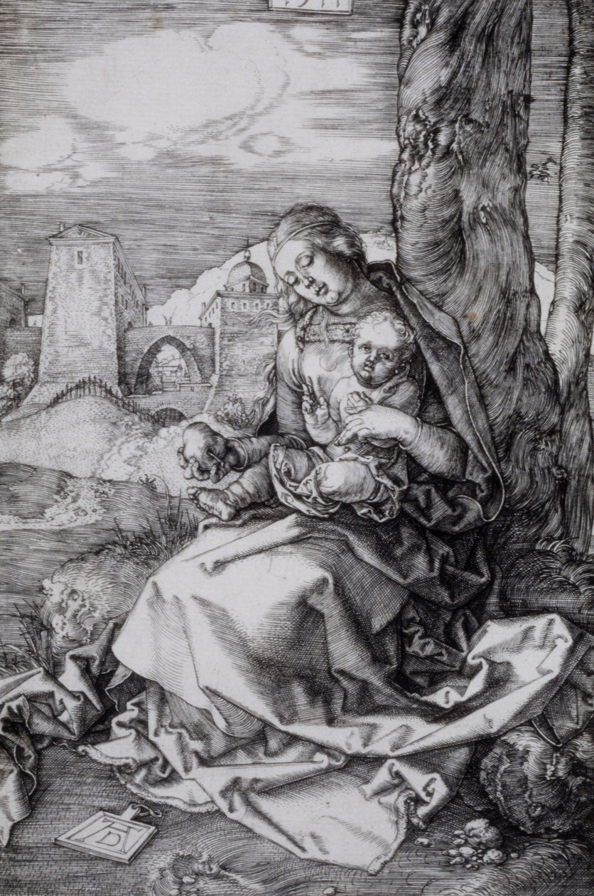 Die Jungfrau mit der Birne von Albrecht Dürer