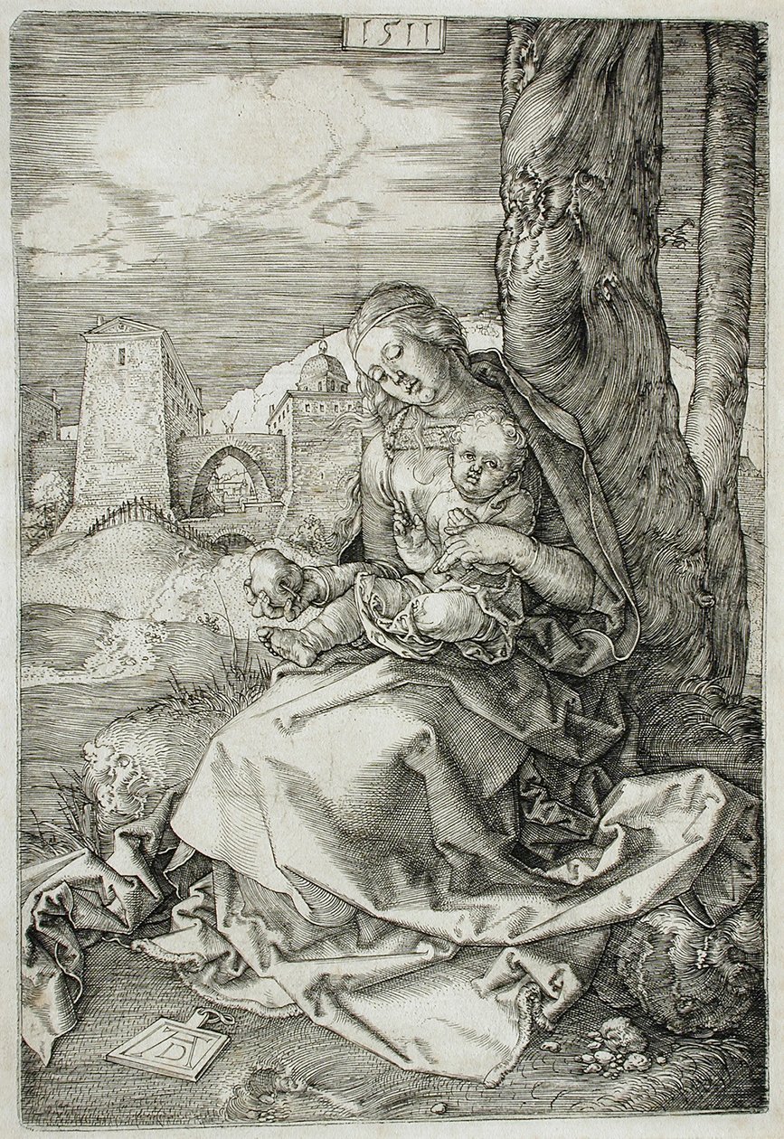 Die Jungfrau mit der Birne von Albrecht Dürer