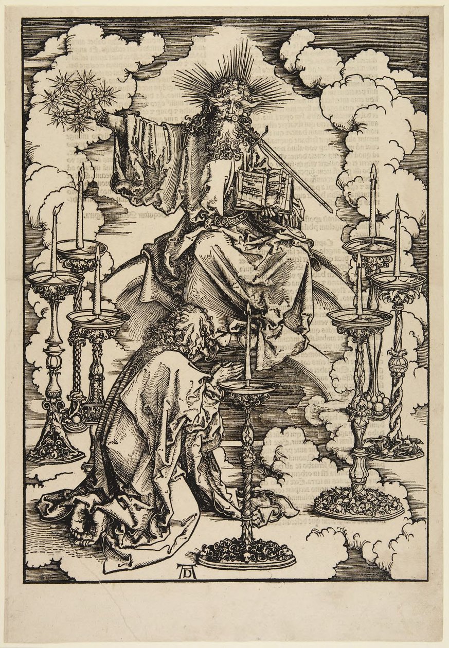 Die Vision der sieben Leuchter von Albrecht Dürer