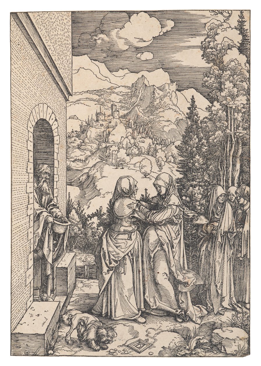 Die Heimsuchung, 1503 von Albrecht Dürer