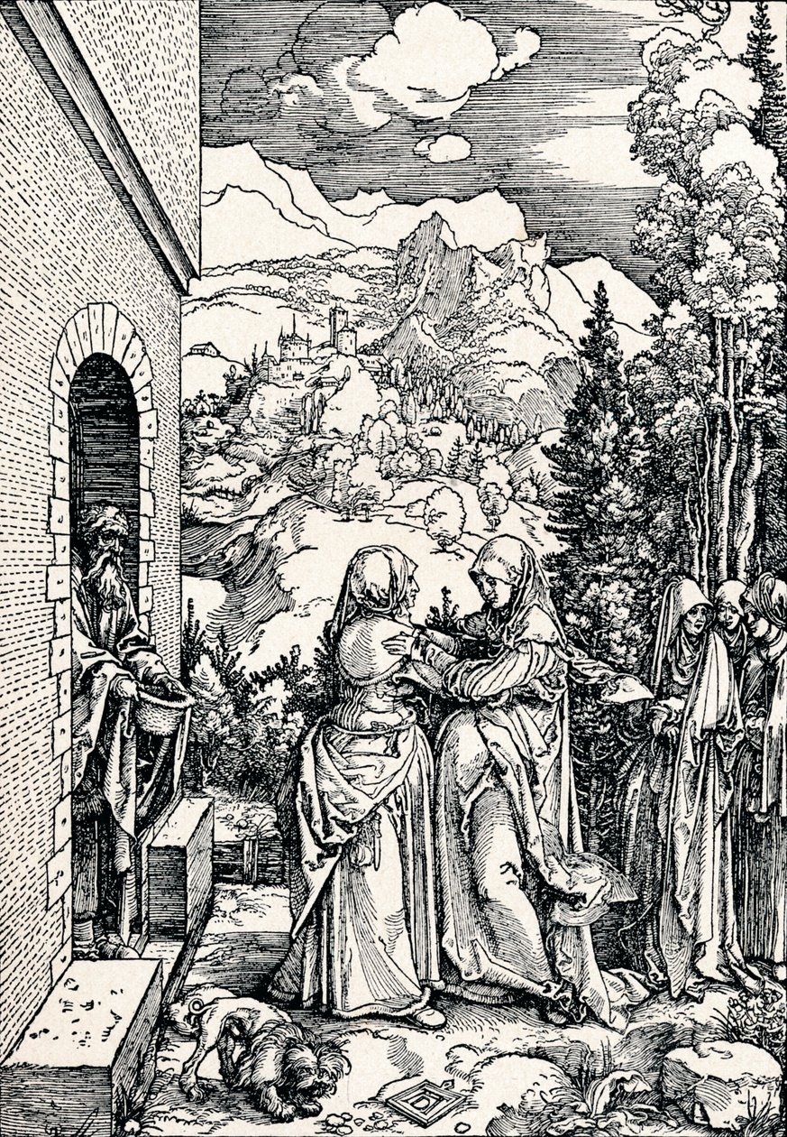 Die Heimsuchung, 1506 1906 von Albrecht Dürer
