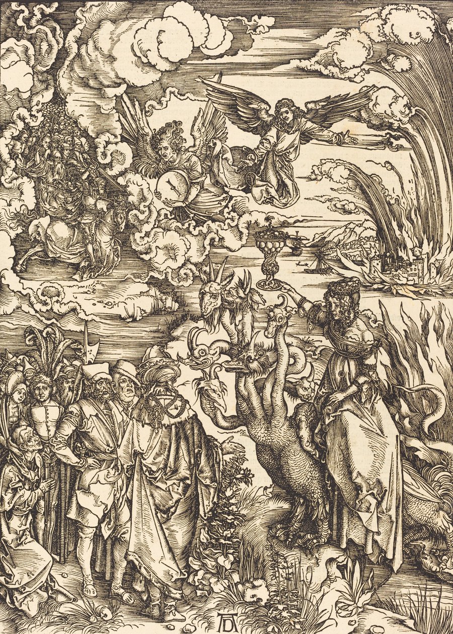 Die Hure Babylon von Albrecht Dürer