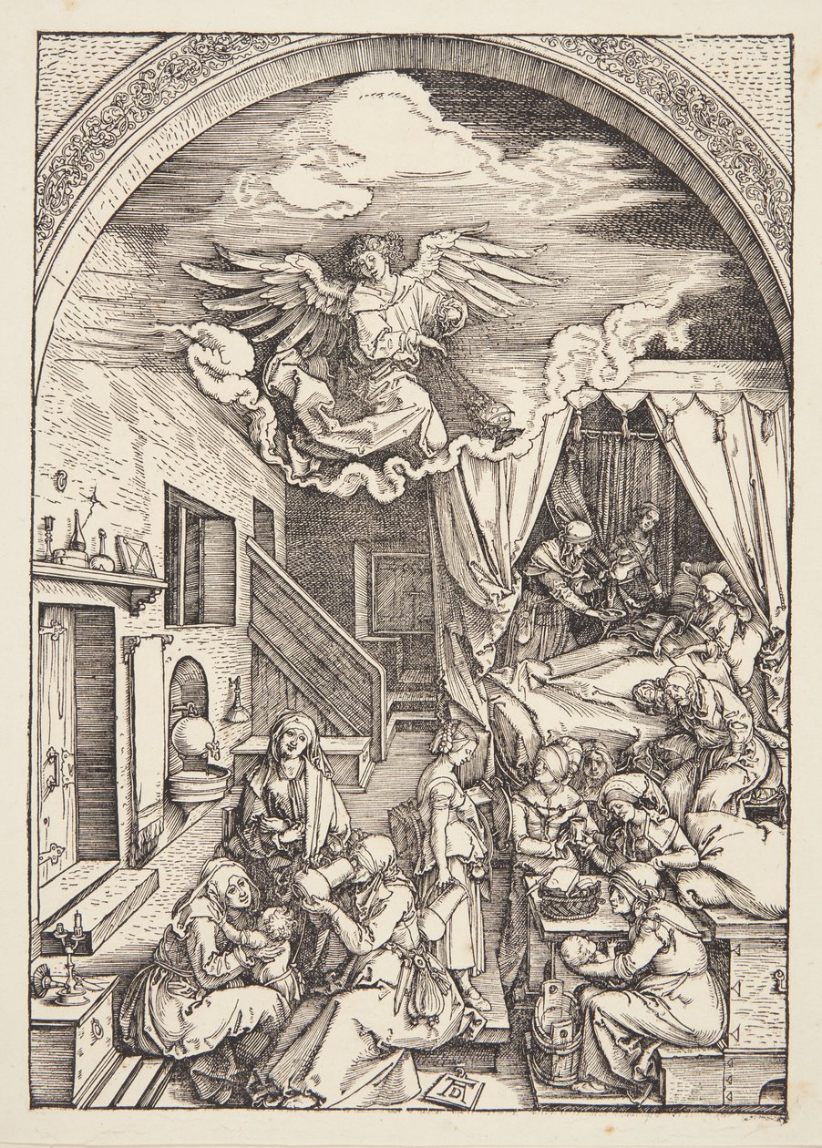 Die Geburt der Jungfrau von Albrecht Dürer