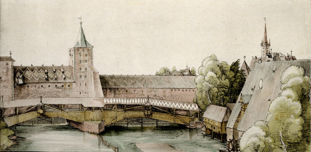 Das Trockendock am Hallertor in Nürnberg von Albrecht Dürer