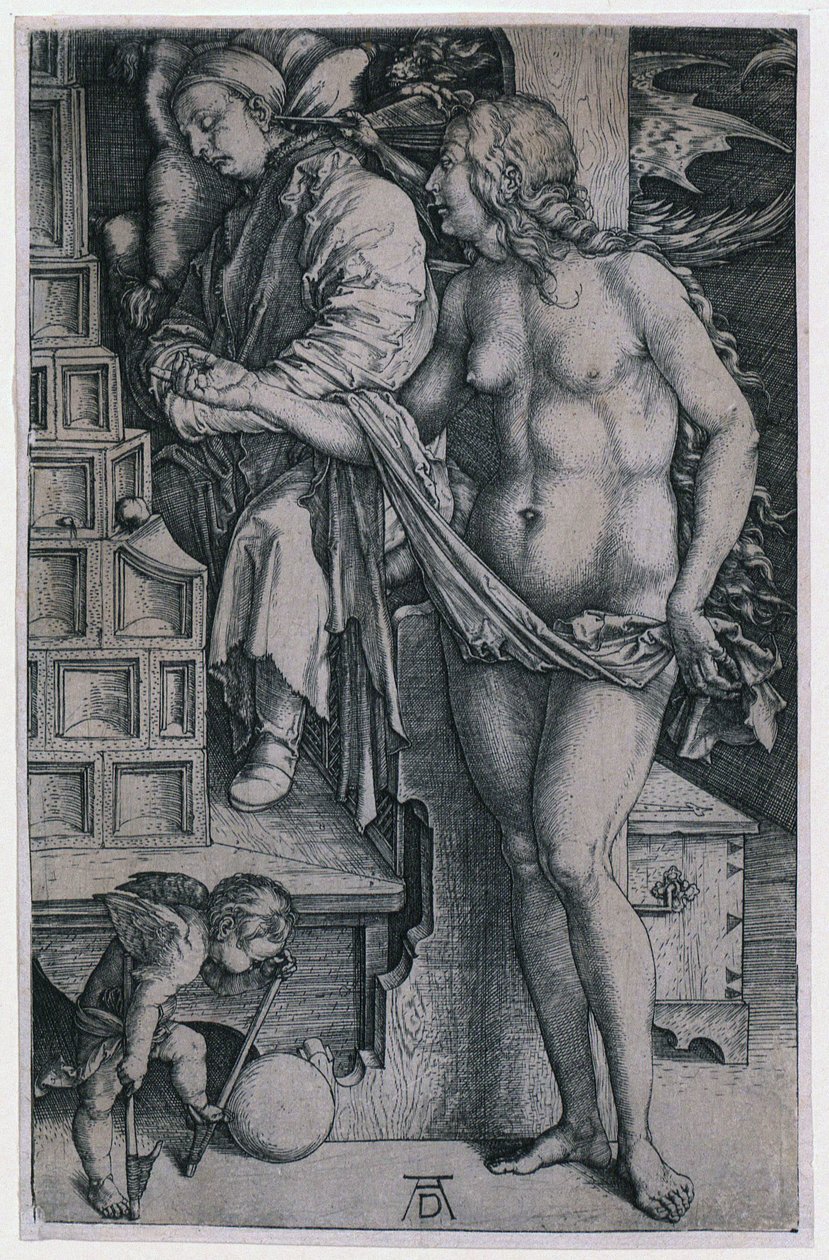 Versuchung des Müßiggängers von Albrecht Dürer