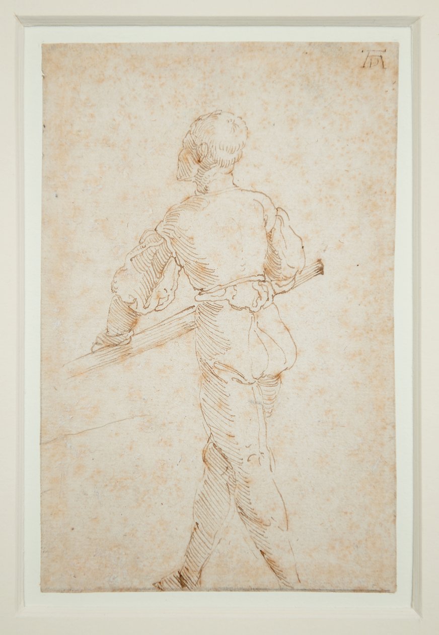 Ein Mann mit einem Ruder, ca. 1520-1521 von Albrecht Dürer