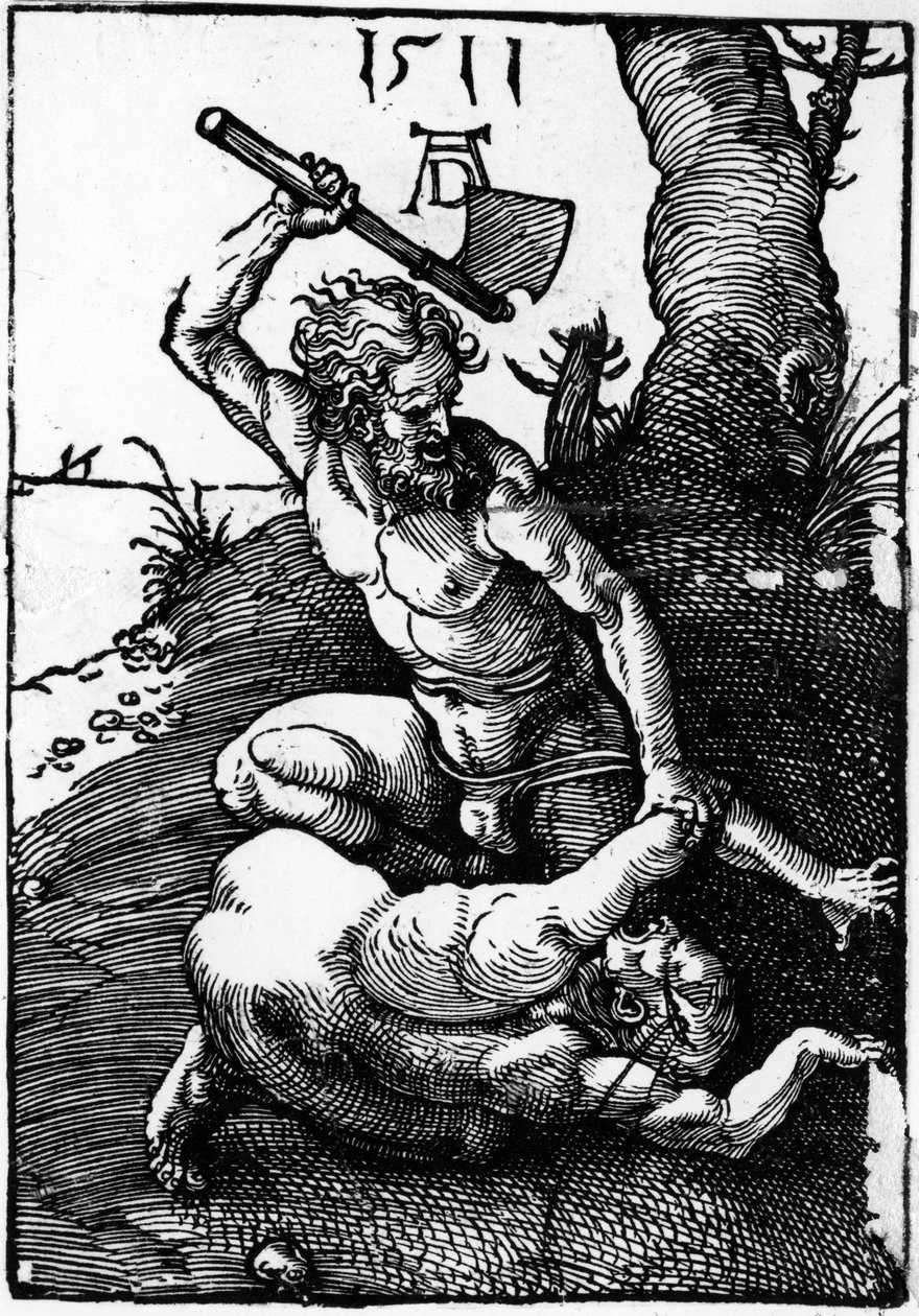 Kain tötet Abel von Albrecht Dürer or Duerer