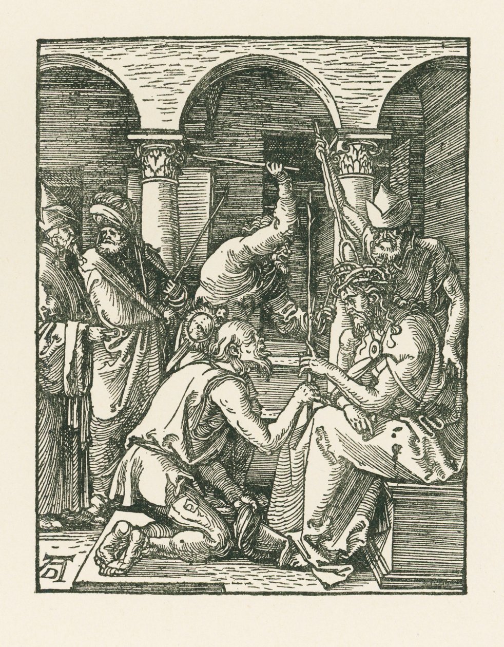 Christus wird mit Dornen gekrönt, um 1509 von Albrecht Dürer or Duerer