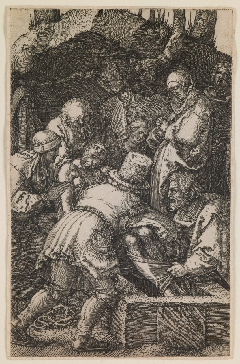Kreuzabnahme, aus der Serie "Die kleine Passion" von Albrecht Dürer or Duerer