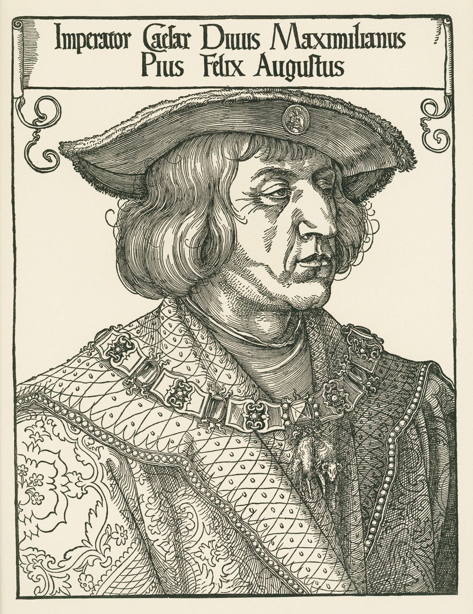 Kaiser Maximilian I. von Albrecht Dürer or Duerer
