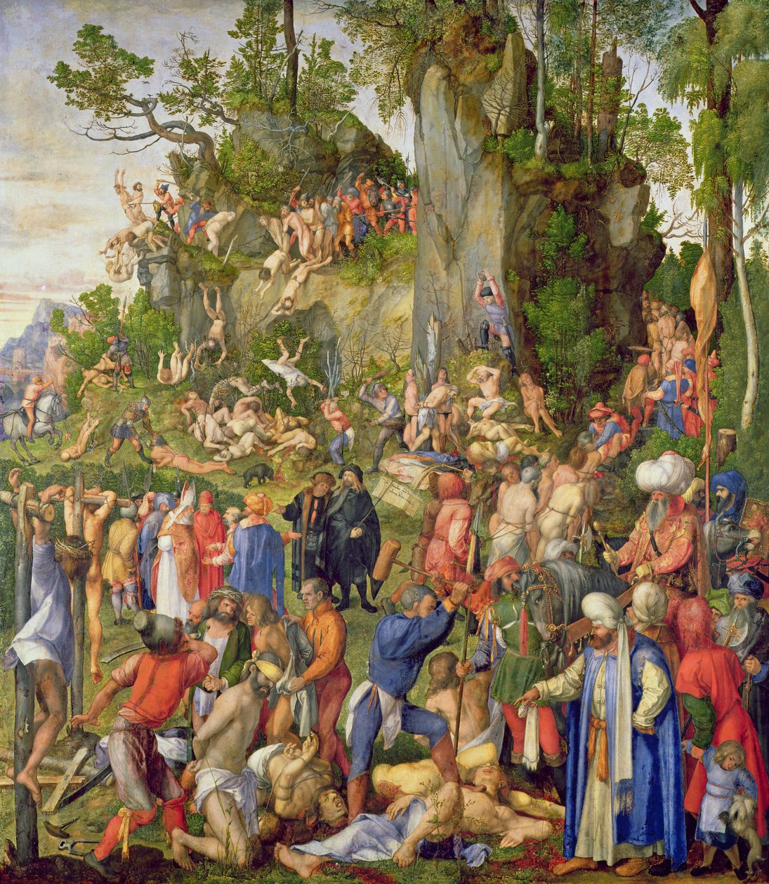 Martyrium der Zehntausend von Albrecht Dürer or Duerer