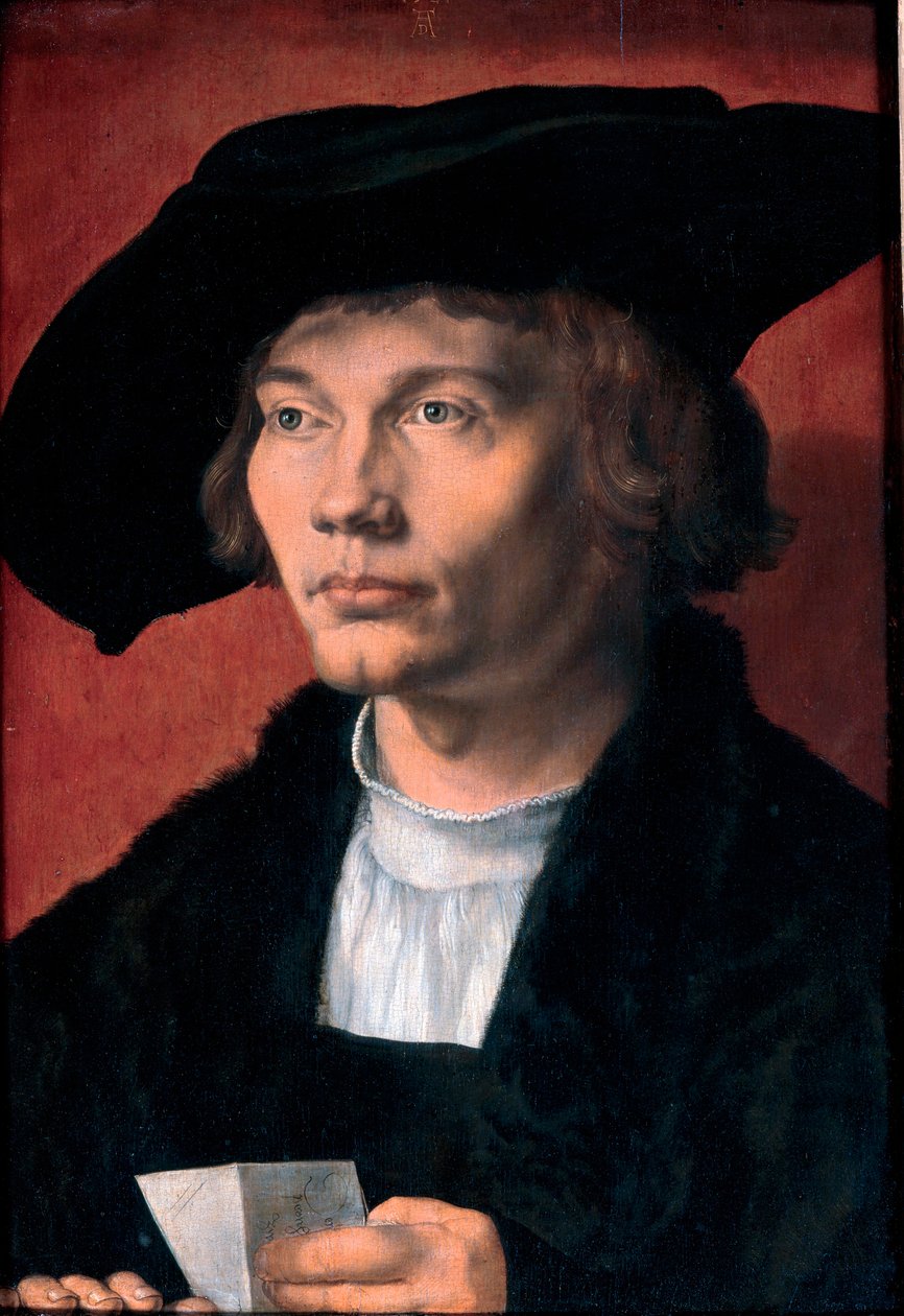 Porträt von Bernhard von Reesen, Kunstsammler geboren 1490 von Albrecht Dürer