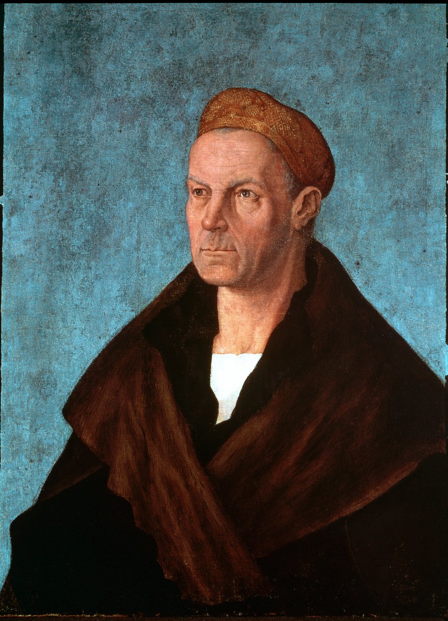 Porträt des deutschen Bankiers Jakob II. Fugger genannt der Reiche von Albrecht Dürer