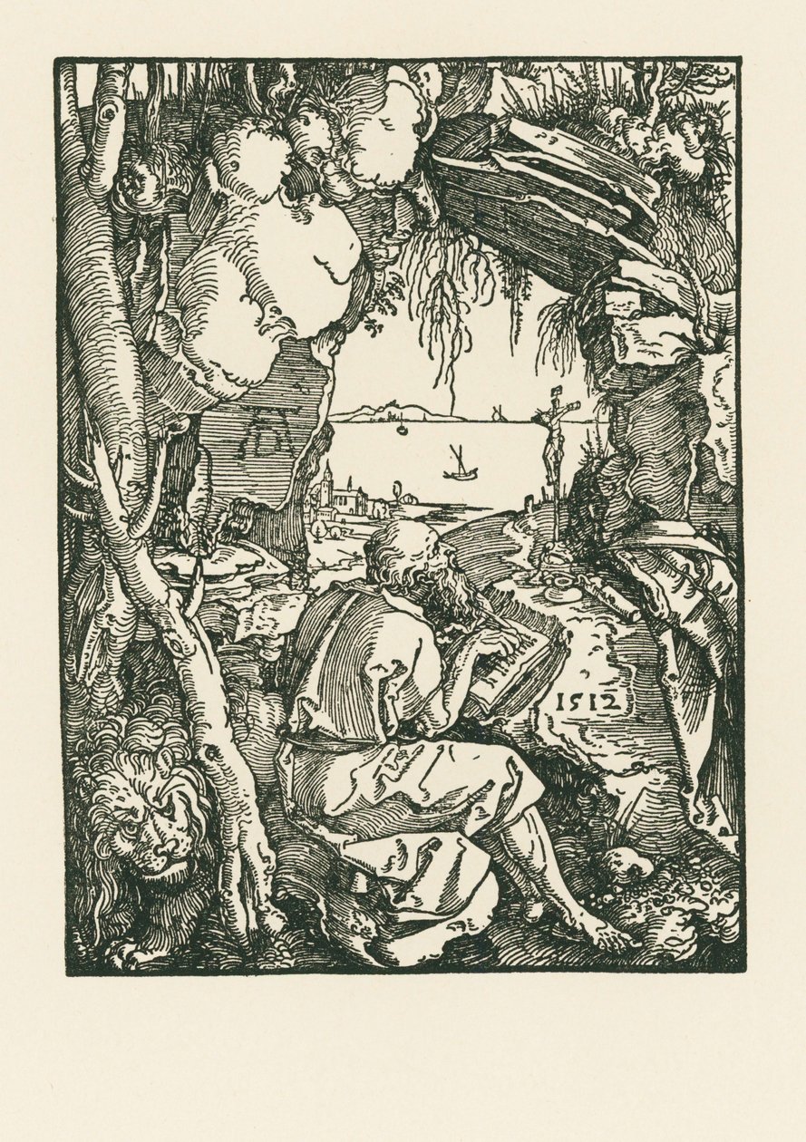 Der heilige Hieronymus in der Höhle von Albrecht Dürer or Duerer