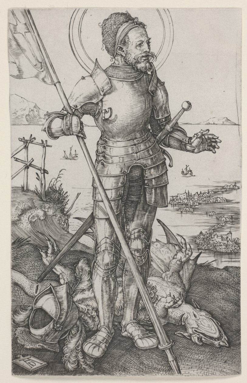 St. Georg zu Fuß von Albrecht Dürer