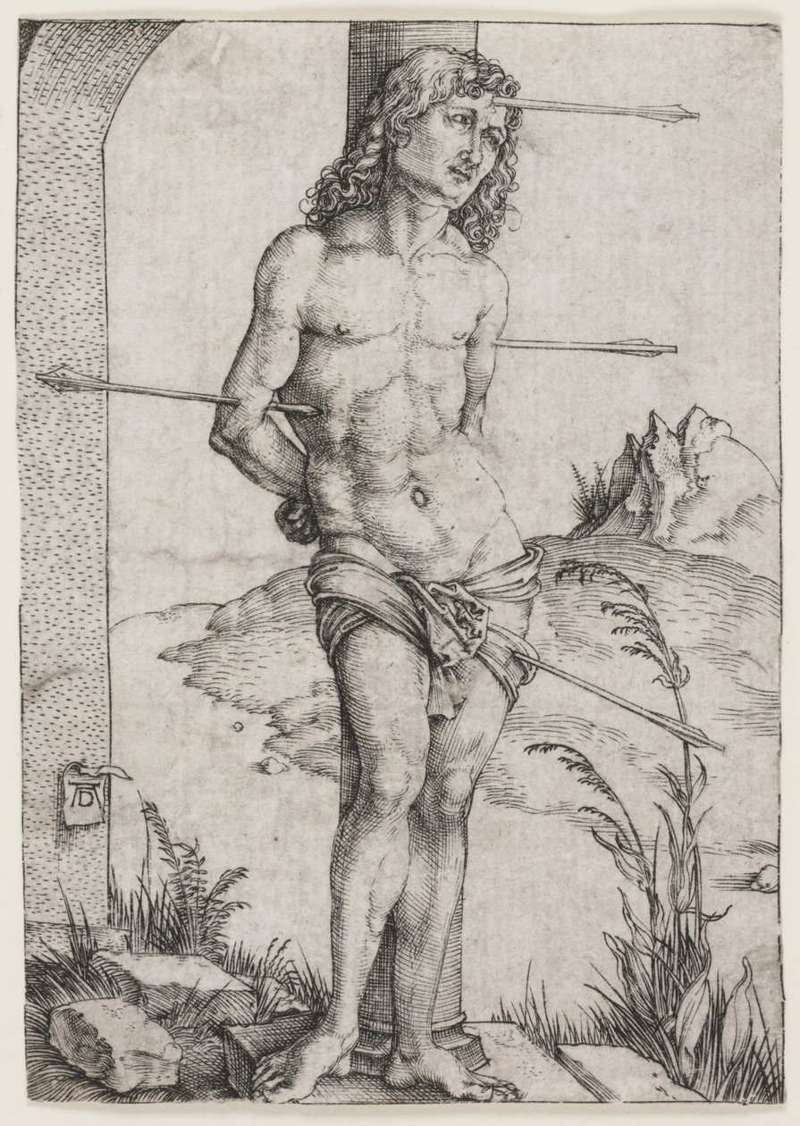 St. Sebastian an der Säule von Albrecht Dürer